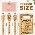 thumbnail image 2 of Juego de tablas de cortar GevGuxLuo Cousin Gift 30 x 20 x 1 cm, 2 of 7