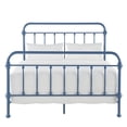 thumbnail image 6 of Weston Home Nottingham Metal Full Bed, Blue Steel, 6 of 7
