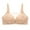 Beige, variant on Mgmyaa Bras for Women Embroidered Glossy Comfort Breathable Bra Underwear No Rims