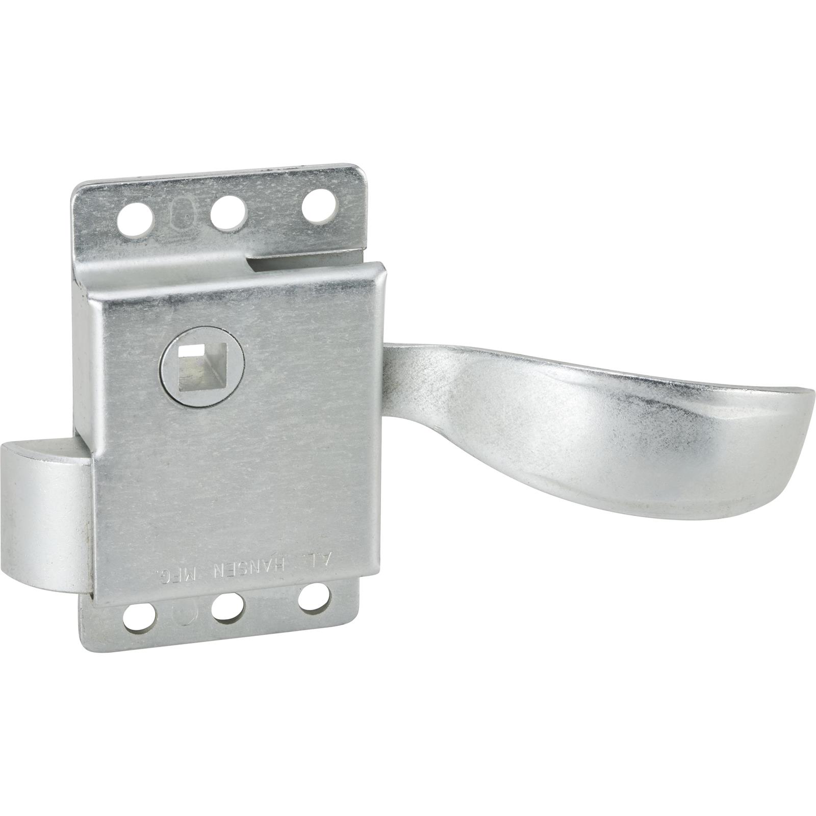 Speedway Motors Universal Steel Hot Street Rod Door Latch Left Hand LH Side Zinc Plated All Steel Construction for T-Bucket Builds 3.5 Inch Arm Length LH