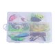 thumbnail image 4 of Kit de cebo de plástico para spinning y crankbait, colección Ideal Tackle, juego de señuelos de pesca de lubina de 28 piezas, 4 of 8