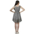 thumbnail image 3 of Moomaya Sleeveless Tunic Dress Short Flared Pouf Dress Ladies Casual Swing Dress, 3 of 5
