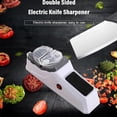thumbnail image 4 of Besyner Sharp Pro,USB Electric Knife Sharpener, Professional Electric Knife Sharpeners for Kitchen Knives,Double Sided Knife Sharpener, 5s Quick Sharpening,Stable Non-Slip Base (D,1pcs), 4 of 9