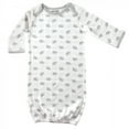thumbnail image 4 of Luvable Friends Baby Unisex Cotton Gowns, Elephant, 0-6 Months, 4 of 4