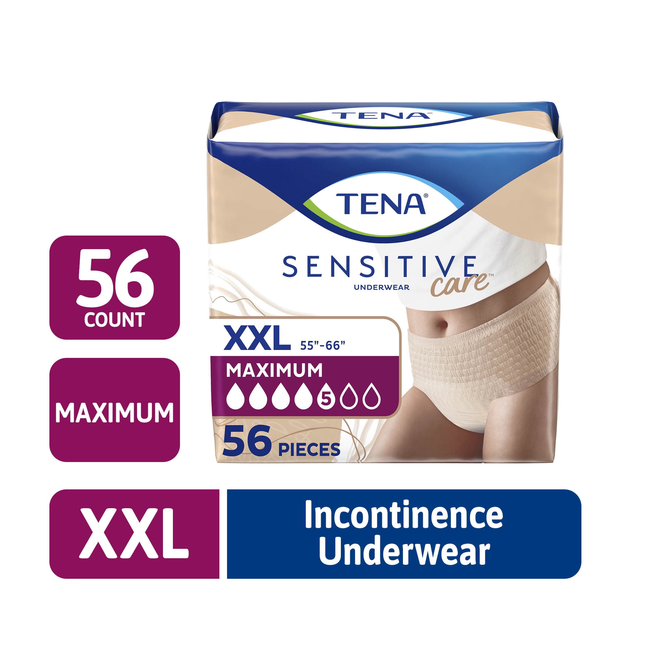 Prevail Incontinence Daily Pant Liners, Unisex, Moderate