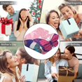 thumbnail image 5 of Wearable Blanket,Pink Butterfly Flower Pattern Hooded Wearable Flannel Blanket for Adults & Teens,Winter Poncho Shawl Wrap Cape Cozy Anti-Pill,50"x60", 5 of 5