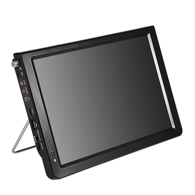 TV portátil digital de alta sensibilidad de 12 pulgadas ANGGREK Con encendedor para auto