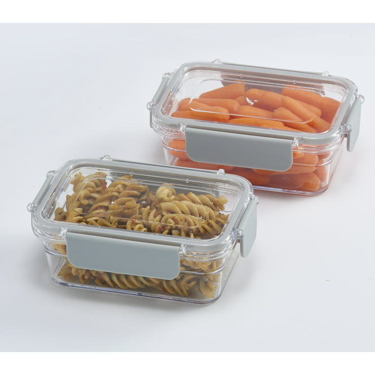 Tiya Clamshell Food Containers - White Bulk 200 Pack, 9x6in. - BPA Free Plastic To-Go Storage Containers - Microwavable Hinged Restaurant Takeout