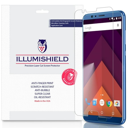 3x iLLumiShield Screen Protector Anti-Bubble for Huawei Honor View 10
