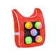 thumbnail image 2 of Juego de balón prisionero con chaleco adhesivo, pelota adhesiva interactiva, balón prisionero Rojo infantil, 2 of 9
