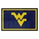 thumbnail image 1 of Alfombra FANMATS de nailon, color del equipo de Virginia Occidental, 130 cm x 210 cm, 1 of 1