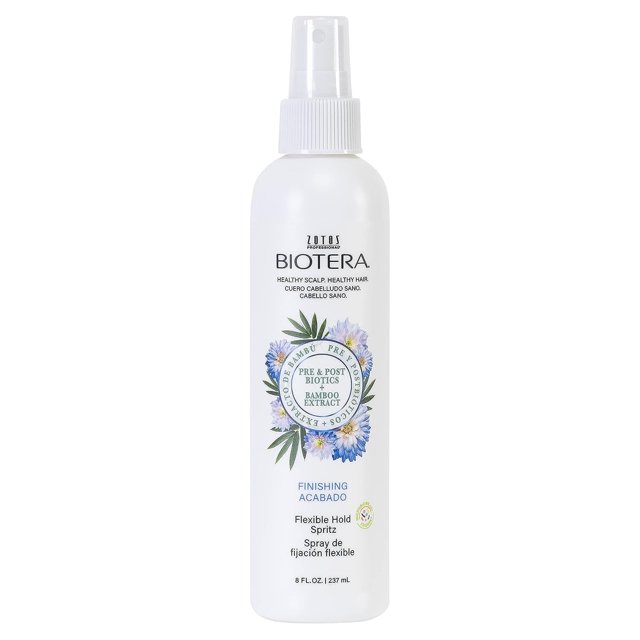 Spritz de Fijación Flexible de Acabado Biotera de Zotos para Unisex - Laca para el Cabello de 8 oz