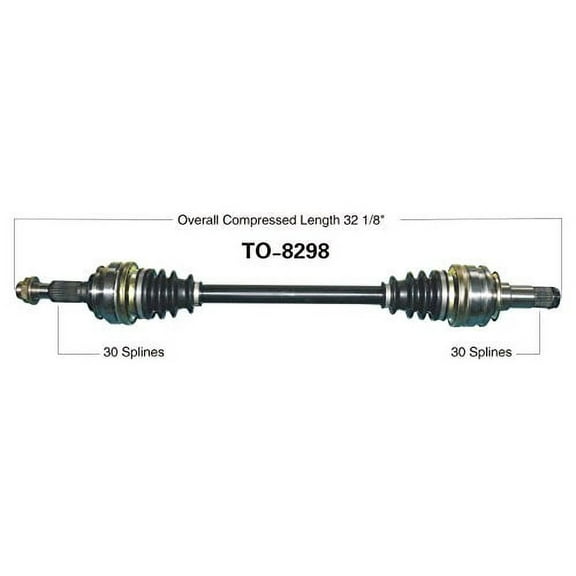 CV Axle Shaft Fits select: 2006-2013 LEXUS IS