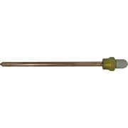 20cm/7.9" Copper Thermowell Probe for Temperature Sensors in Solar Water Heater Tanks and Pipe