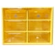 thumbnail image 1 of Caja de almacenamiento con múltiples compartimentos Caja de almacenamiento de escritorio de plástico multifuncional Mini almacenamiento de arte Joyas Cajón visible para oficina en casa, 1 of 5