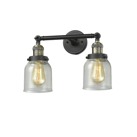

Innovations Lighting 208 Small Bell Small Bell 2 Light 15 Wide Bathroom Vanity Light -