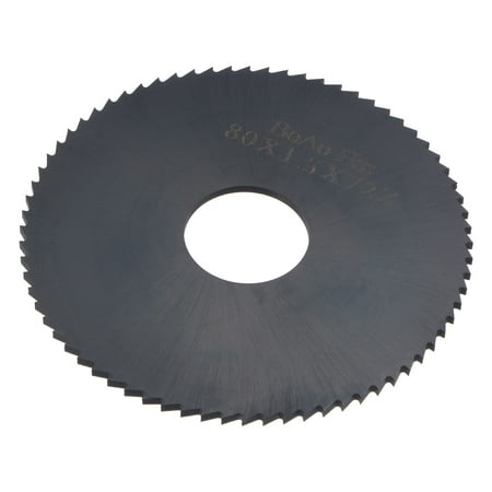 

Uxcell 80mm Dia 22mm Arbor 1.5mm Thick 72 Tooth Nitriding Circular Saw Blade Cutter