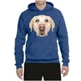 thumbnail image 2 of Wild Bobby, Golden Retriever Cute Gift, Dog Lover, Unisex Graphic Hoodie Sweatshirt, Vintage Heather Blue, X-Large, 2 of 4