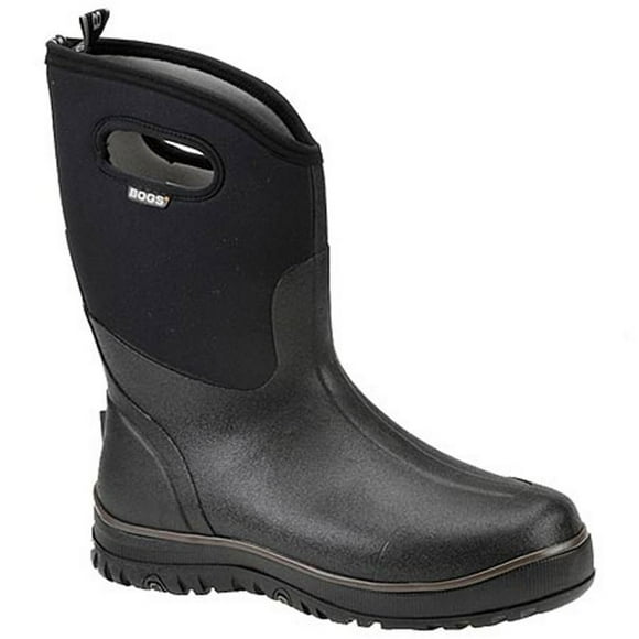 Bota BOGS Ultra Mid Waterproof para hombre, color negro, talla 13