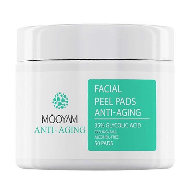 50 almohadillas exfoliantes faciales Yashi con ácido glicólico al 35% AHA