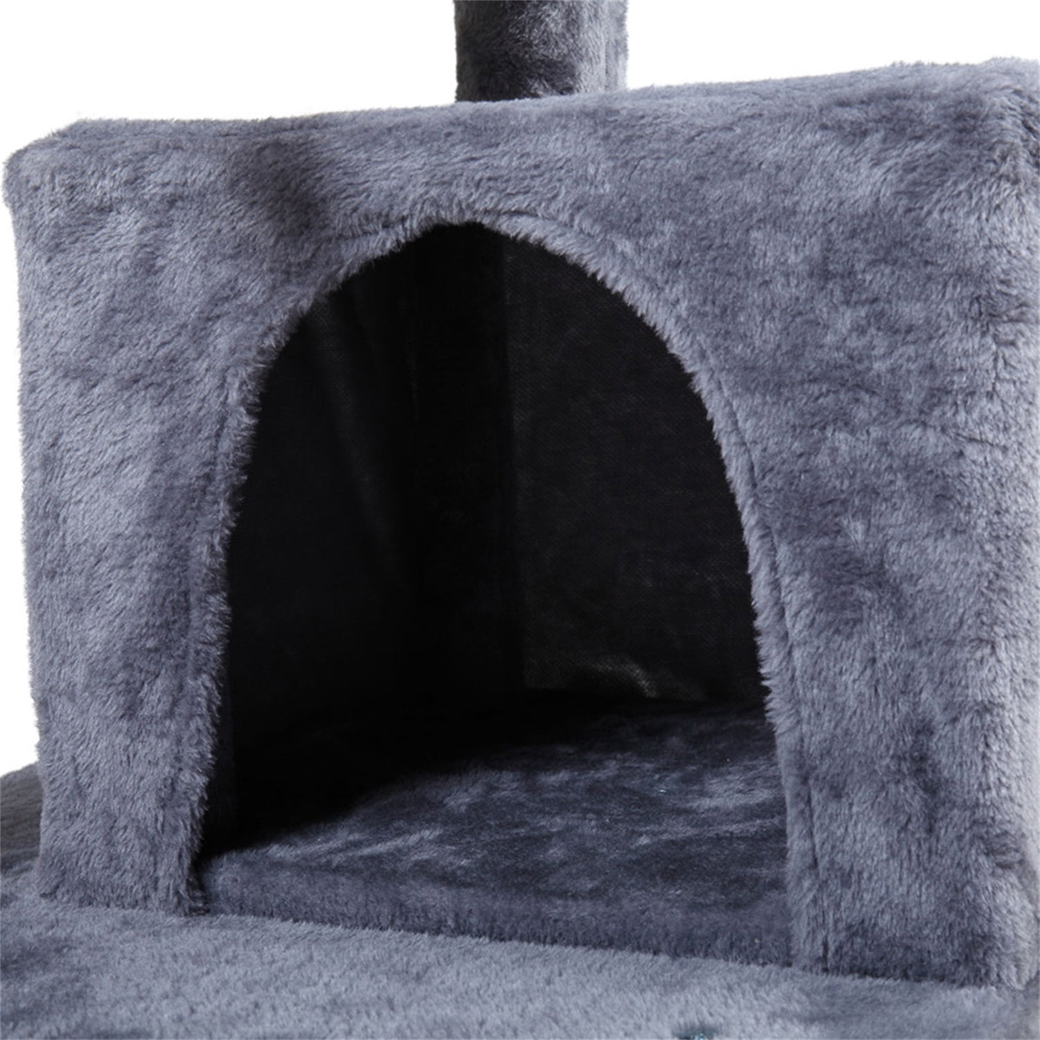 Pefilos Cat Condo for Multiple Cats, Multi-Level Cat Tree for Big Cats Cat Tower Furniture with Sisal-Covered Scratching Posts, Cat Tower for Indoor Cats, Gray Pefilos Cat Condo for Multiple Cats, Multi-Level Cat Tree for Big Cats Cat Tower Furniture with Sisal-Covered Scratching Posts, Cat Tower for Indoor Cats, Gray