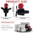 thumbnail image 4 of YOSENING Spider-Man Car Air Fresheners Cute Cartoon Pilot Car Diffuser Rotating Propeller Automotive Air Outlet Fan Creative Car Perfume Decoration Cool Car Accessories SD621-079, 4 of 8