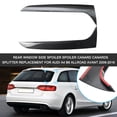 thumbnail image 3 of Rear Window Side Spoiler Spoiler Canard Canards Splitter Replacement for A4 B8 Allroad Avant 2009-2016, 3 of 7