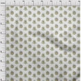 thumbnail image 4 of oneOone Velvet Green Fabric Floral Sewing Craft Projects Fabric Prints By Yard 58 Inch Wide, 4 of 4