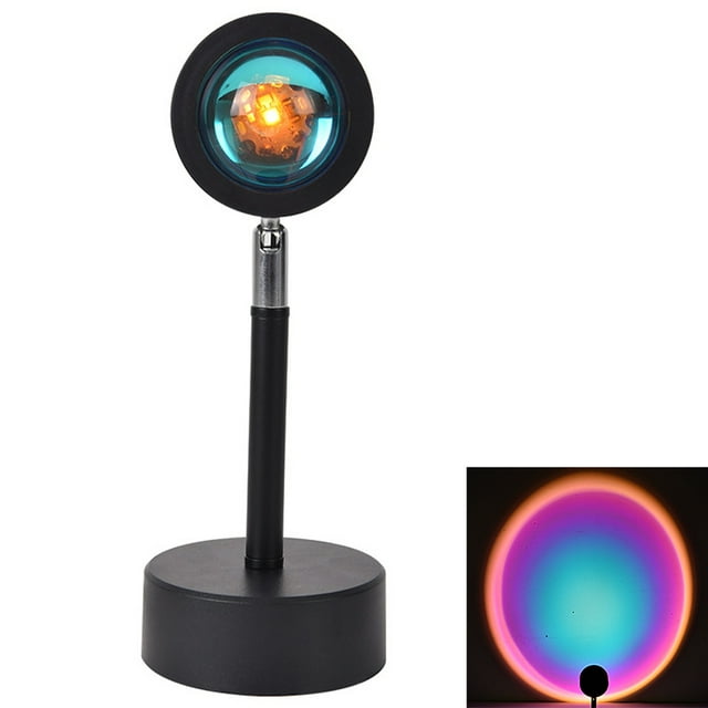 Proyector de luz LED 5W USB Proyector de luz Lámpara de atmósfera de apoyo de fotografía ajustable, Arco iris kenally HA003685-02B