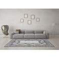 thumbnail image 3 of Ahgly Company Indoor Rectangle Abstract Gray Modern Area Rugs, 8' x 12', 3 of 4