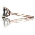 thumbnail image 3 of 2.00 Ct Stunning Solitaire Emerald Diamond Wedding Rings for Women Solid 14K Rose Gold Size 6, 3 of 5