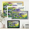 thumbnail image 4 of Designart 'Impressionism Lilac Tree In The Garden' Traditional Framed Art Print, 4 of 4