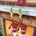 thumbnail image 4 of PONPRNGY 1Pc Christmas Stocking Holders for Mantle Christmas Stocking Hangers for Mantel Stocking Hooks for Mantle Stocking Holders for Mantle Stocking Hangers Christmas Stocking Holders, 4 of 6