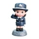 thumbnail image 3 of Figura de policía, estatua de resina, minifigura decorativa, adorno creativo para tarta. Estatua de niña, 3 of 9