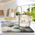 thumbnail image 5 of qxltty Down and Out Lass Kitchen Drying Mat Extremely Absorbent Microfiber Dish Mats for Plates Cutlery Pots and Pans 16×18in, 5 of 8