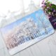 thumbnail image 1 of ABPHQTO Winter Landscapesnow Wonderland Forest Snowfall Sunlight Felpudo Alfombra de entrada Alfombra de piso Decoración para el hogar 40x60 cm, 1 of 1