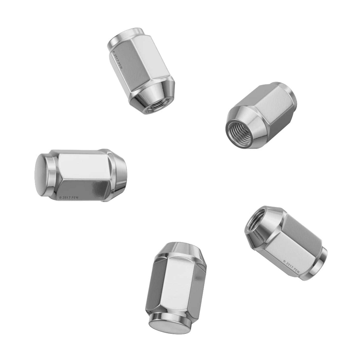 StanceMagic 23pcs Bulge Closed End Lug Nuts - 1/2x20 Threads, Cone Seat, 3/4" 19mm Hex - Compatible with Jeep Wrangler TJ JK Cherokee XJ Wrangler Liberty Rubicon CJ5 CJ7 ZJ WJ - Chrome, 1.4in Length