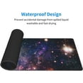 thumbnail image 5 of Extended Large Mouse Pad, XL Gaming Mousepad 31.5 x 11.8 Inch, Big Computer Keyboard Desk Pad, Waterproof Mouse Mat with Stitched Edges and 3mm Thick Long Non-Slip Base for Office Gaming, Galaxy, 5 of 5