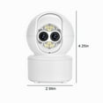 thumbnail image 4 of EGYMEN 4MP FHD Indoor Wi-Fi Bluetooth Camera with 360° Light Night Vision and Mobile Tracking Alarm Push, 4 of 10