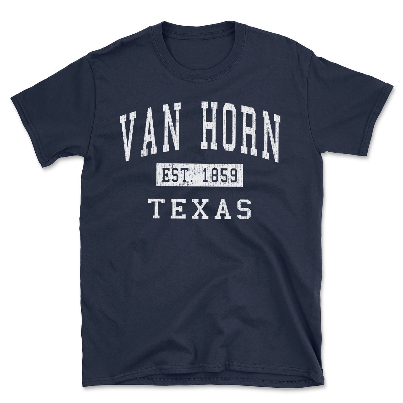 Van Horn Texas Classic Established Men's Cotton TShirt