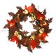 thumbnail image 1 of Halloween Hoja De Arce Artificial Guirnalda De Calabaza Puerta Colgando Decoración De Halloween seitruly HA042640-02, 1 of 6