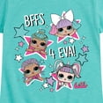 thumbnail image 3 of LOL Surprise! - LOL Bffs 4 Eva - Toddler And Youth Girls Short Sleeve Graphic T-Shirt, 3 of 5