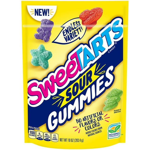 SweeTARTS Sour Gummies 10 Oz. - Walmart.com - Walmart.com