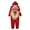 Red, variant on BLTIBY Christmas Pajamas for Family Matching Cute Long Sleeve Couples Soft Sleepwear One Piece Funny Christmas Zip Hoodies Pjs Sets Red 6-9 Months