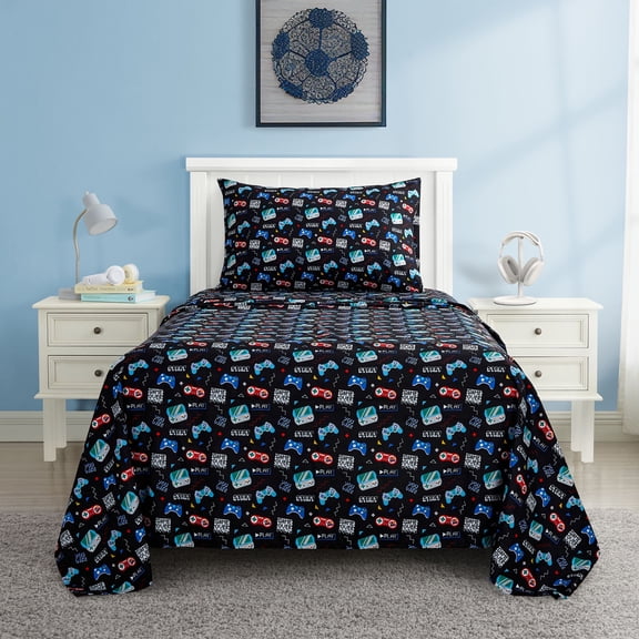 Game On 3pc Twin Sheet Set