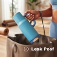 thumbnail image 4 of SURFVEN 40oz Double Wall Stainless Steel Insulated Tumbler with Handle and Leak proof 2-in-1 Straw Lid, Blue, 4 of 10