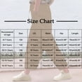 thumbnail image 3 of Lenpel Girls' Summer Pants Loose Elastic Waist Drawstring Side Split Wide Leg Pants Lightweight Casual Trousers with Pockets, 3 of 7