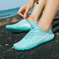 thumbnail image 6 of Sopiago Shoes Women Women's Slip on Walking Shoes Tennis Lightweight Gym Sneakers Workout Breathable Cross Trainer Comfortable Fashion Sneakers Sky Blue,38, 6 of 6