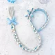 thumbnail image 3 of Vestido de princesa Disney Frozen Elsa para niñas, ropa de otoño para niños, fiesta de cumpleaños, manga larga, con bolsa, 2 a 8 años, 3 of 5