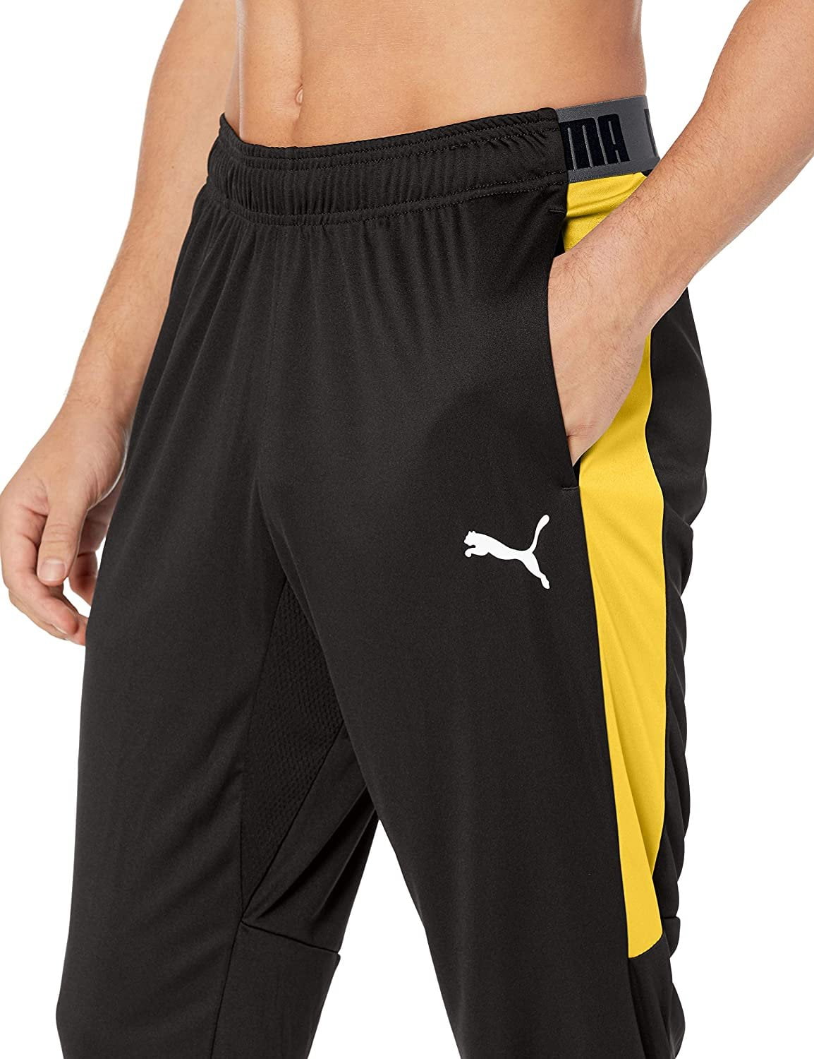 Free Shipping! Puma Men's Speed Training Pants Black-Spectra